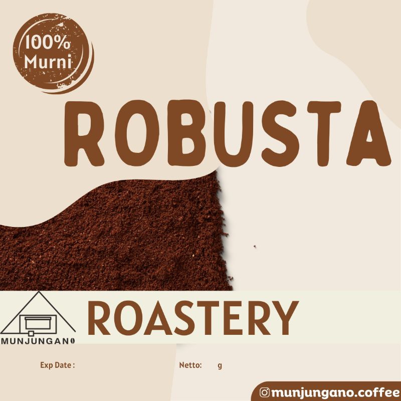 

Kopi Bubuk Robusta Munjungano