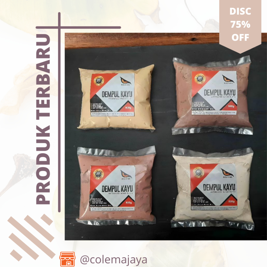 DEMPUL KAYU MATA ELANG 800gram|Dempul Kayu Jati Belanda