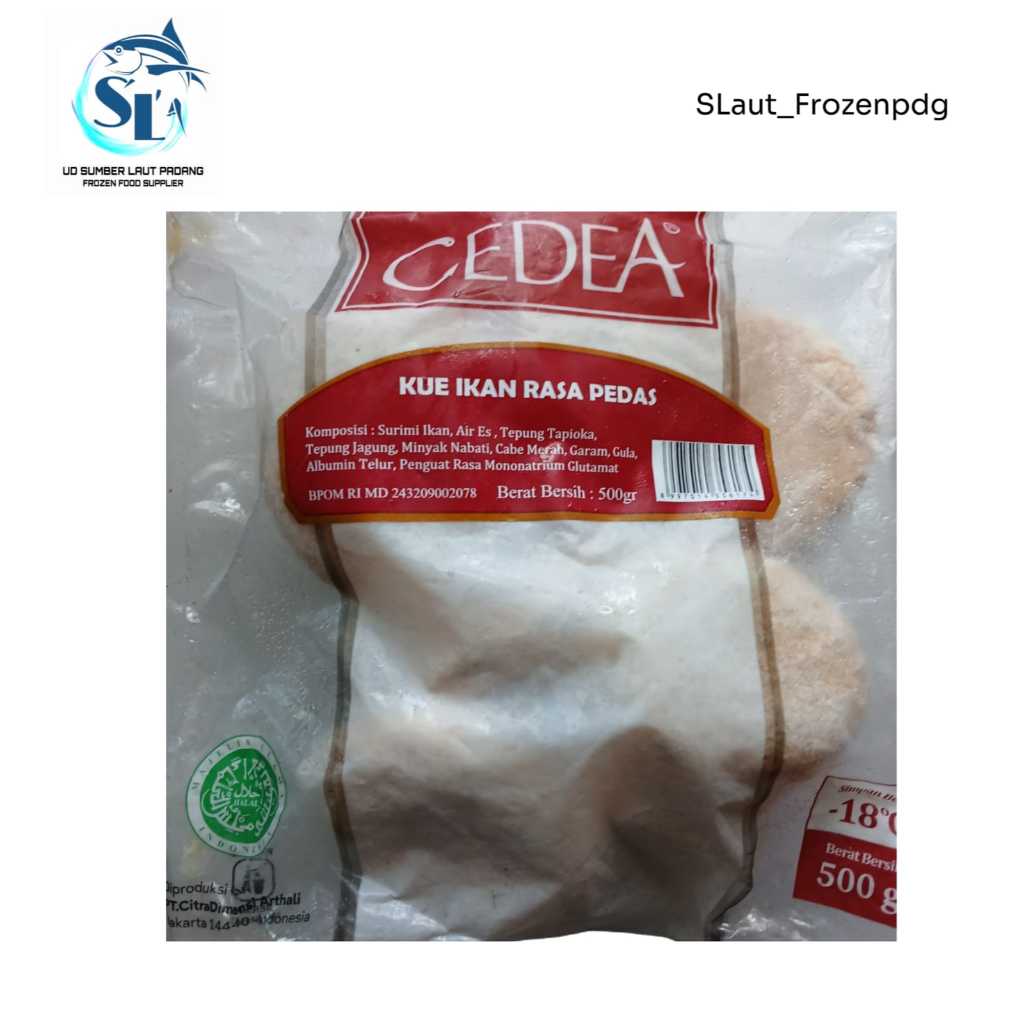 

Cedea Kue Ikan Rasa Pedas 500gr