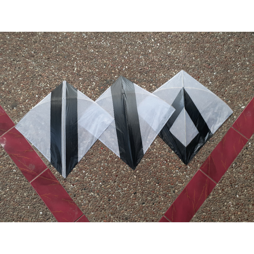 Layangan Seot Super Pulas Motif Sebelas Jarum Ukuran 54