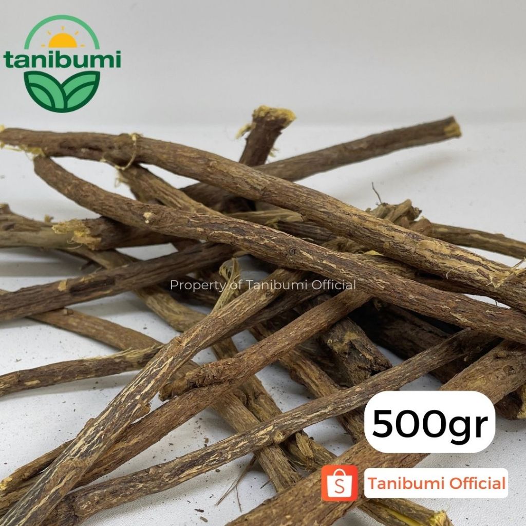 

500g | Termurah Akar Manis | Licorice Kering | Kayu Legi | Akar Legi | Herbal Obat Premium