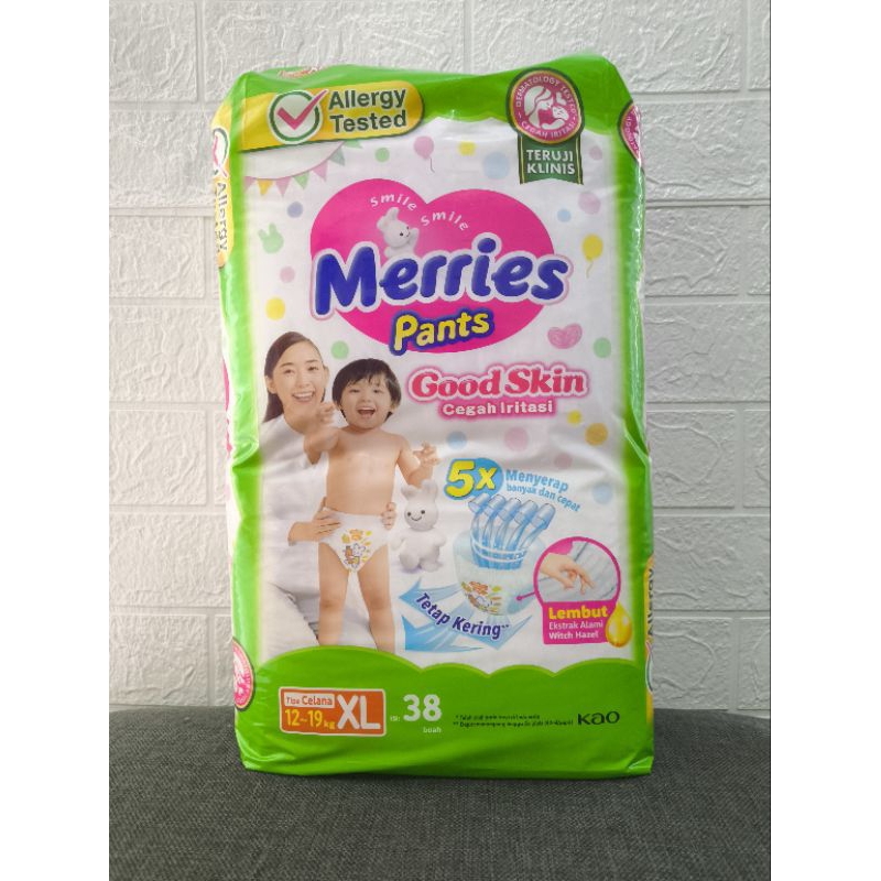 popok merries size XL-38
