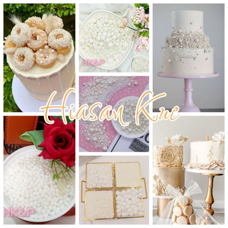 

Sprinkles Springkel Mutiara Putih