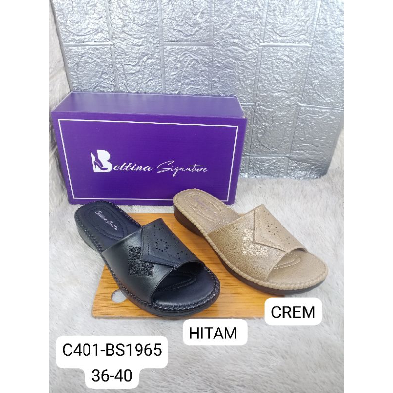 SANDAL FLAT IMPORT WANITA BETTINA 1965