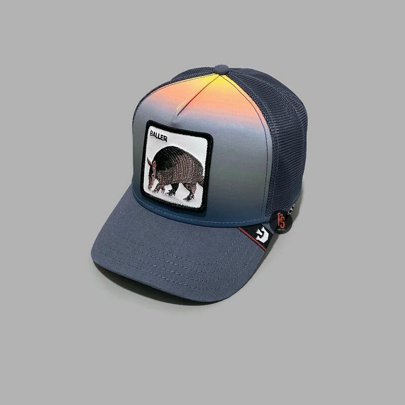 TOPI ORIGINAL GOORIN BROS TRUCKER BALLADILLO BALLER GREY