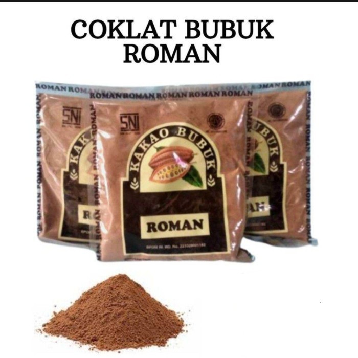 

Roman Coklat Bubuk Cocoa Powder 35gr 1 Sachet