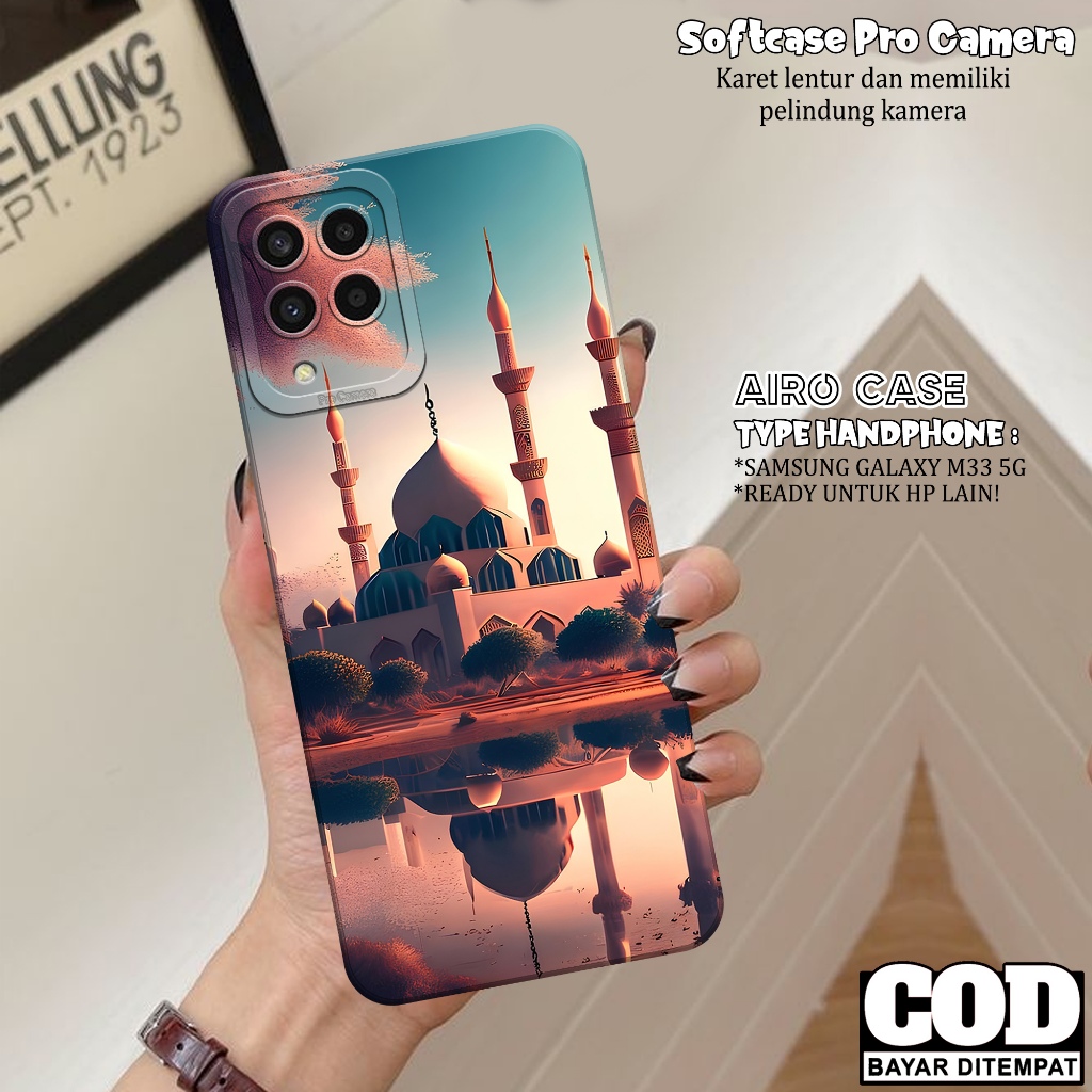 Case SAMSUNG GALAXY M33 5G - Softcase SAMSUNG GALAXY M33 5G - Fashion Case MASJID - Casing SAMSUNG G