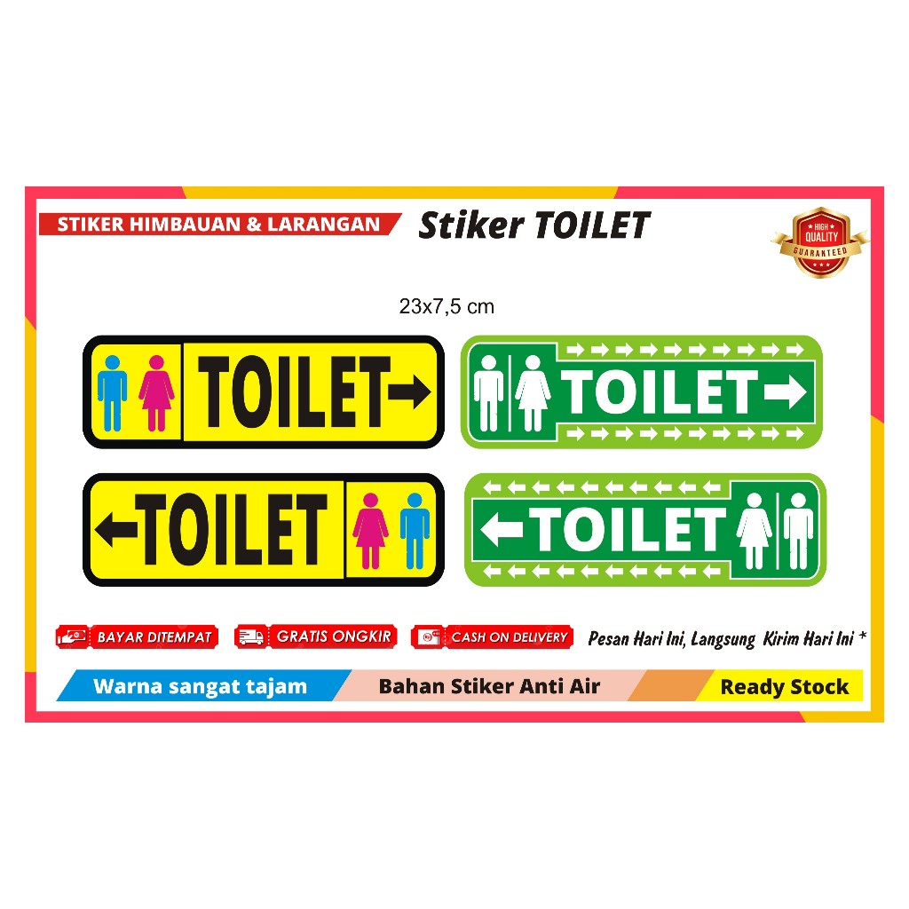 

STIKER TOILET