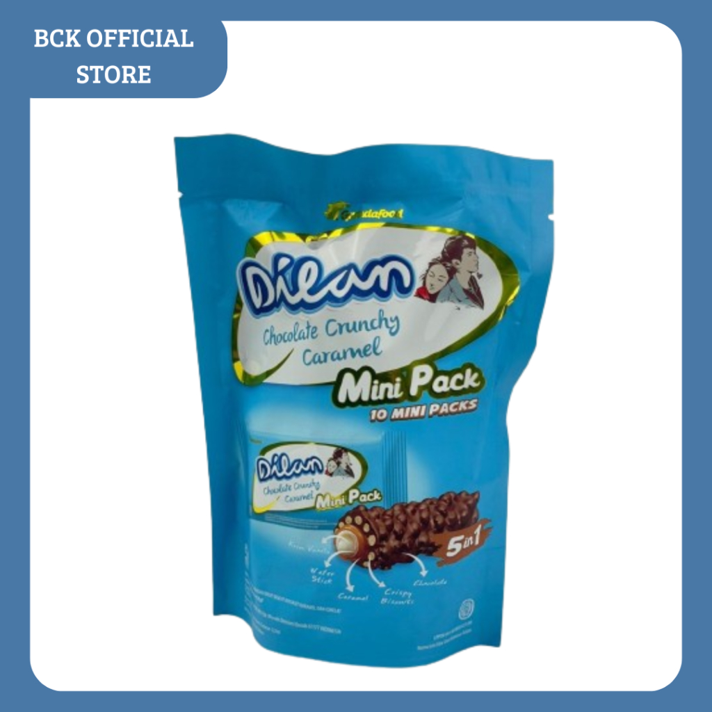 

DILAN CHOCOLATE CRUNCHY CARAMEL MINI PACK 95g