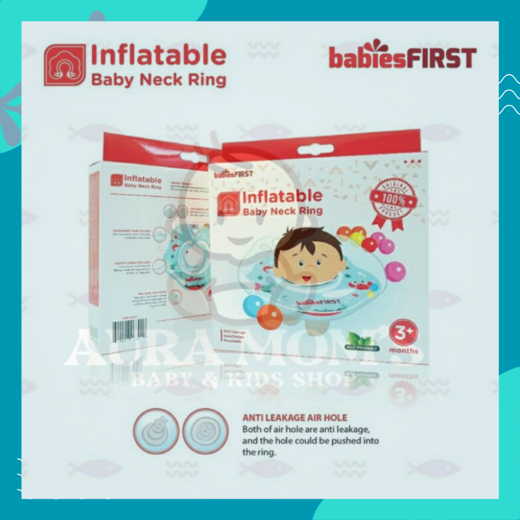 BabiesFirst - Inflatable Baby Neck Ring Ban Renang Leher Bayi OUNUO BabiesFirst