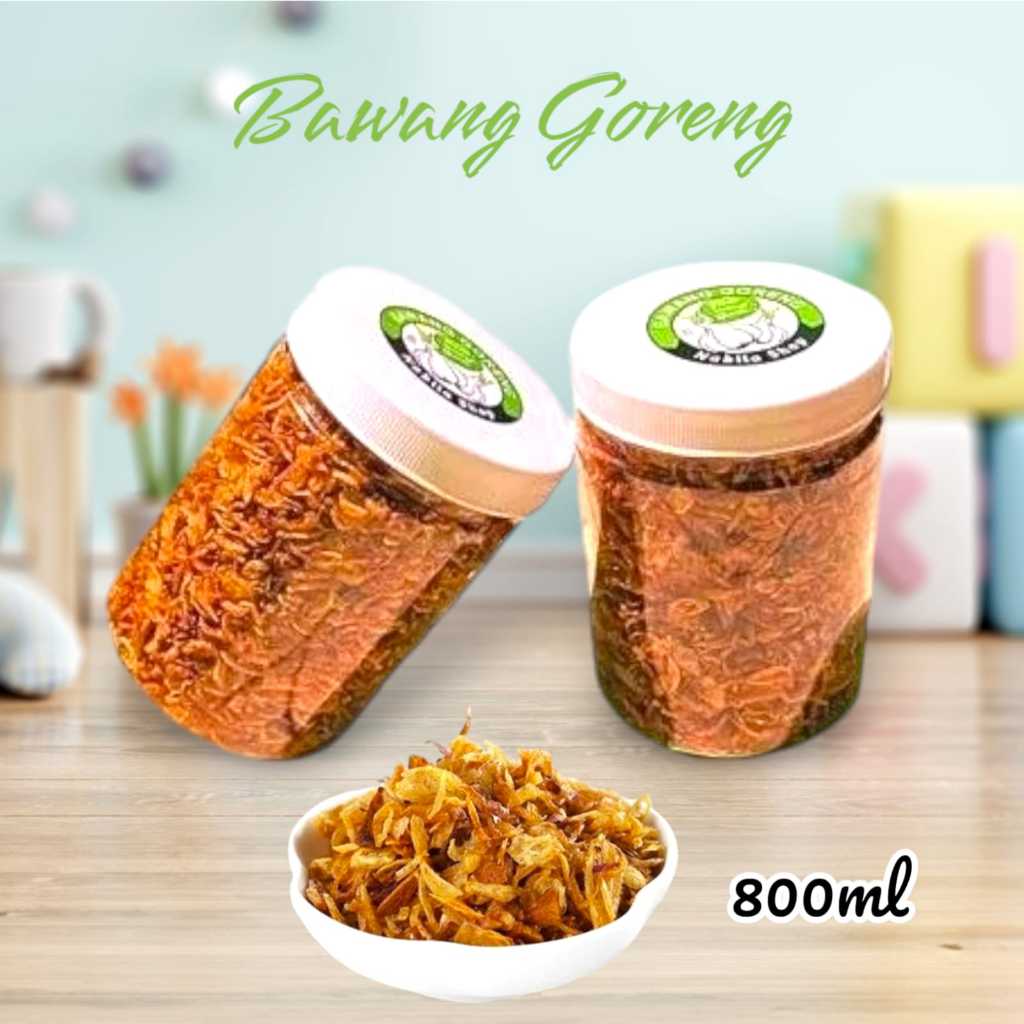 

Bawang Goreng RnB Premium kualitas A 800ML