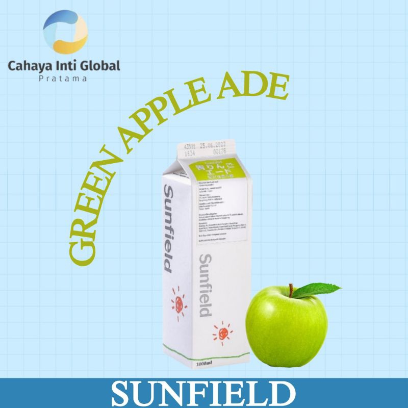 

Sunfield Green Apple Fruit Concentrate Syrup