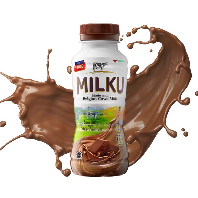 

MILKU SUSU UHT COKLAT 200M