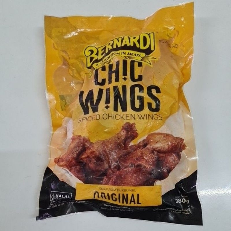 

Bernardi Chic Wings Spiced Chicken Wings 380gram