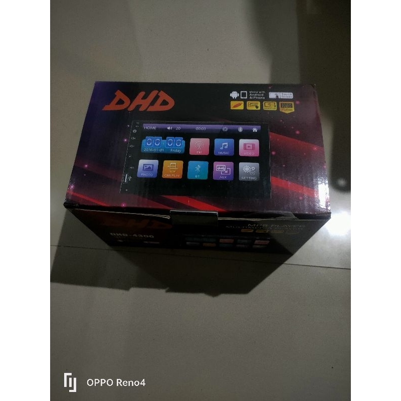 head unit DHD sudah bluetooth