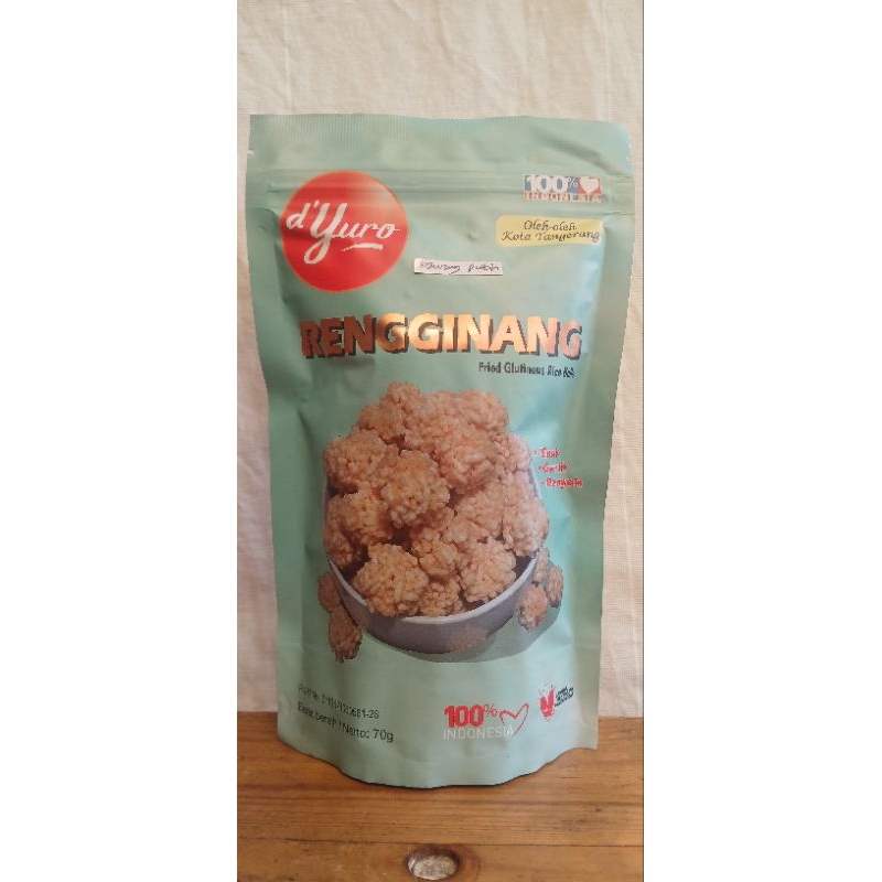 

Renginang bola rasa bawang putih ( tanpa terasi) 70 gr