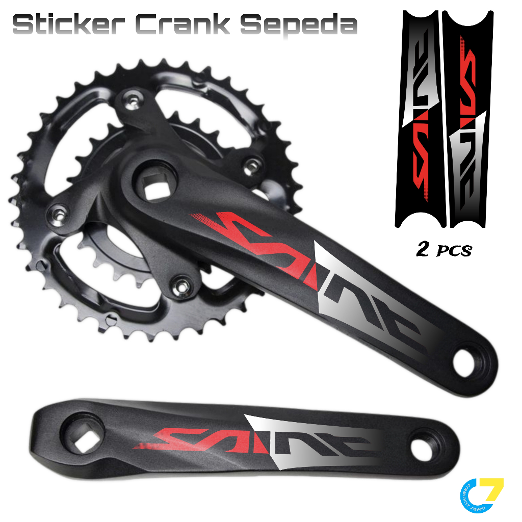 Sticker Saint Crank - Sticker Crank sepeda SAINT - Sticker sepeda MTB