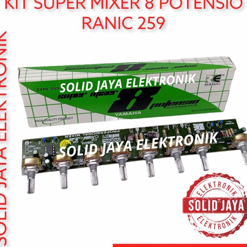 BIG SALE FASION KIT SUPER TONE CONTROL MIXER 8 POTENSIO MIXING KIT TONE KONTROL MIXER MIXING RANIC 2