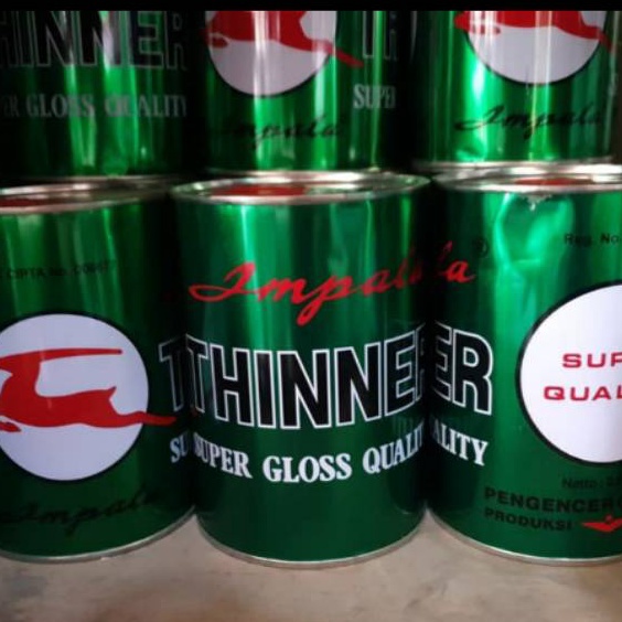 

MALL Thinner pengencer cat minyak Impala dan thiner murah 1 lite