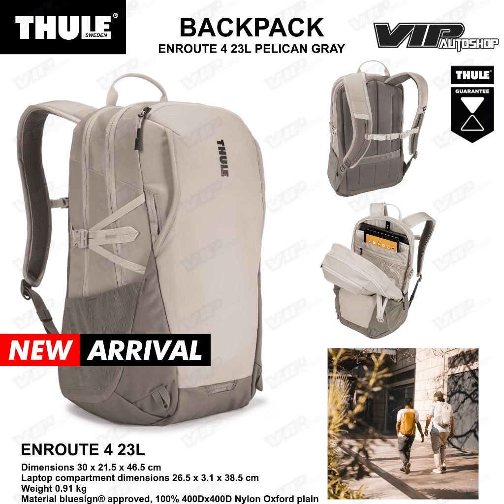 jur2_ THULE Backpack ENROUTE 4 tas ransel tas laptop outdoor original sekolah kuliah