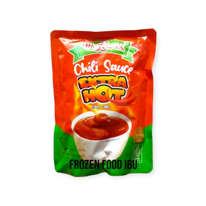 

MC Lewis Saus Sambel Extra Hot 200g