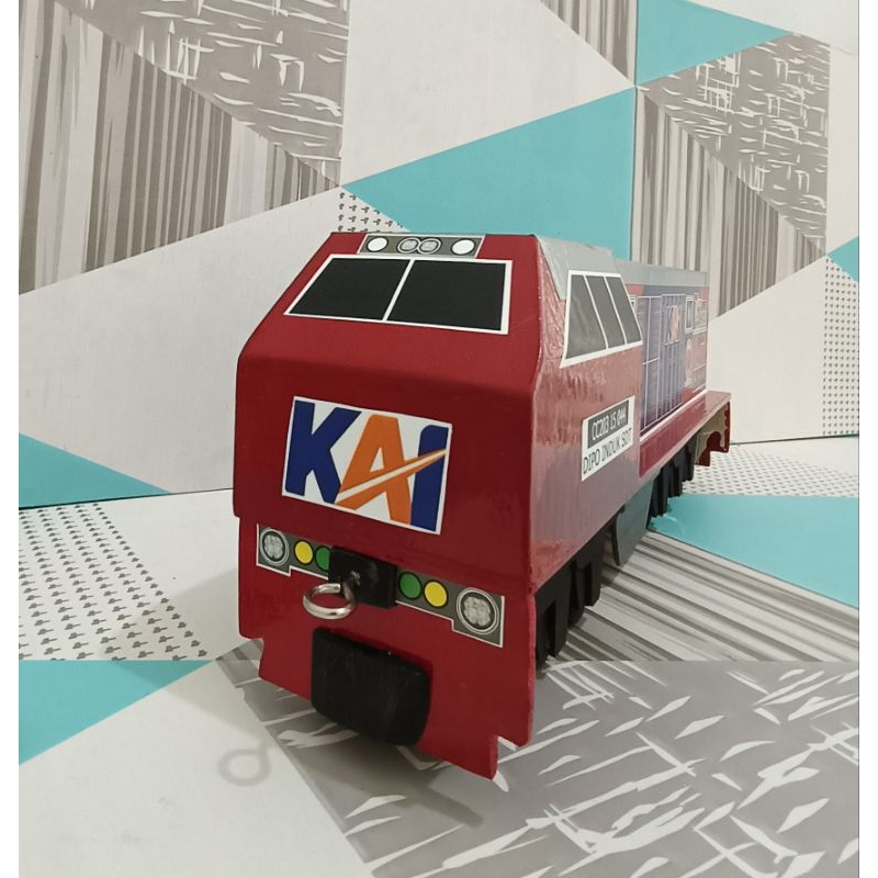 CC203 Livery RnB Perumka - MINIATUR KERETA API KAYU SURABAYA