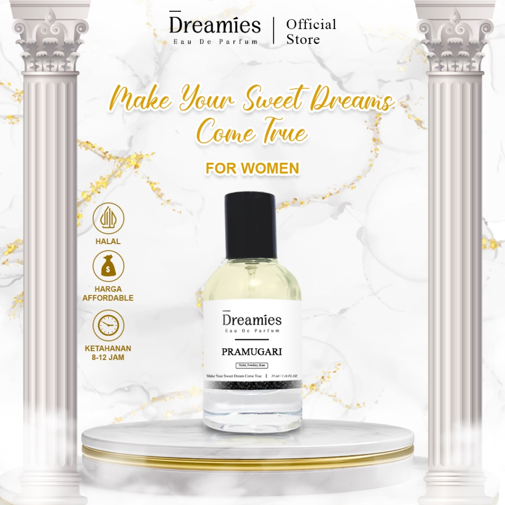 Dreamies Perfume - Pramugari Perfume Wanita Tahan Lama - Eau De Parfum