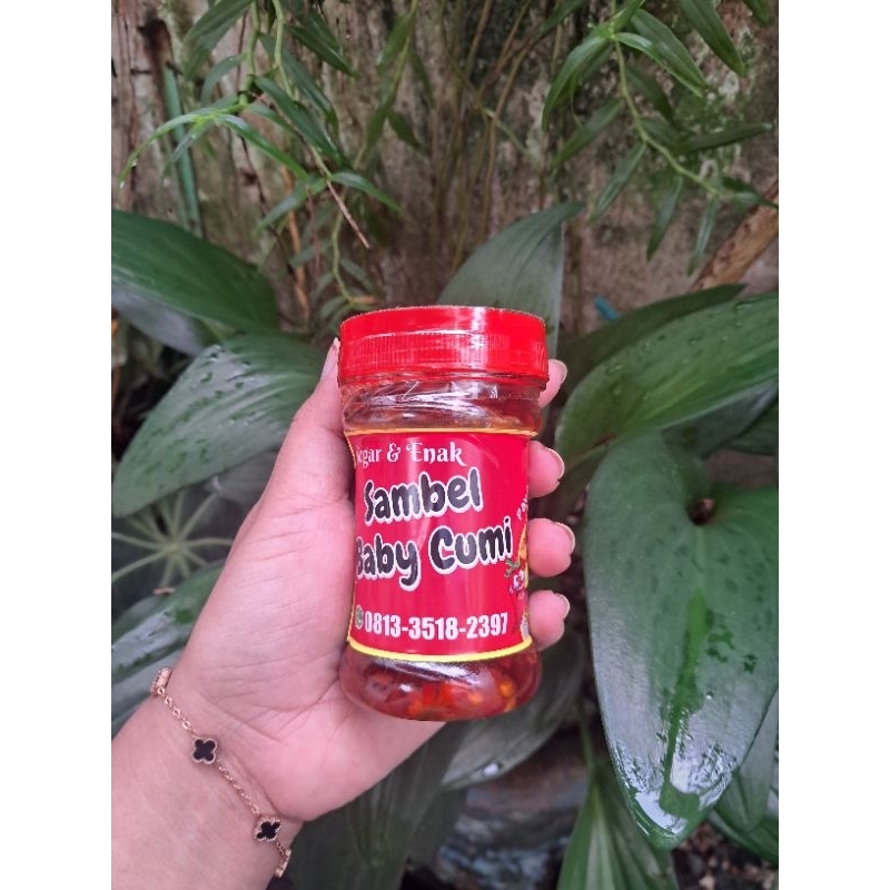 

sambal baby cumi kemasan 150 gr