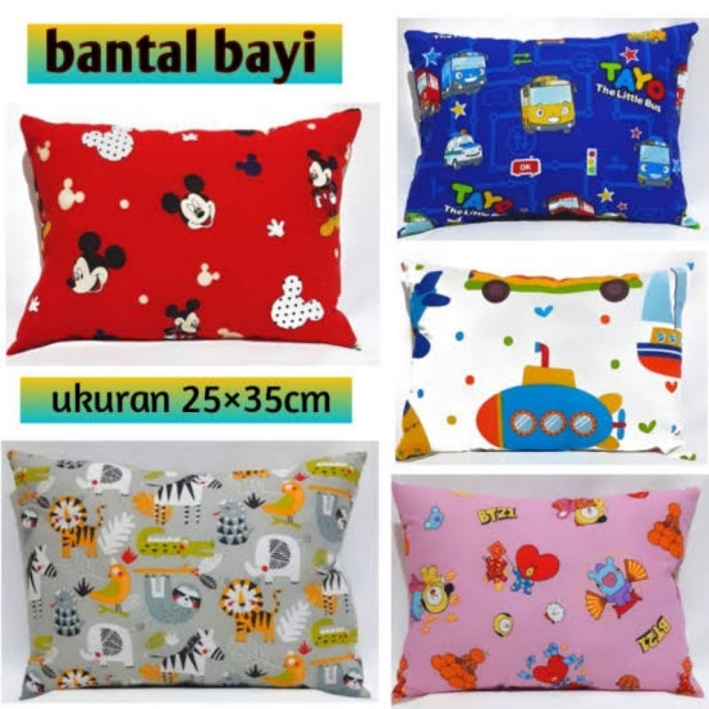 BANTAL TIDUR BAYI KARAKTER BANTAL BAYI BANTAL BAYI ANTI PEYANG BANTAL BAYI ANTI KAGET  BANTAL BAYI E