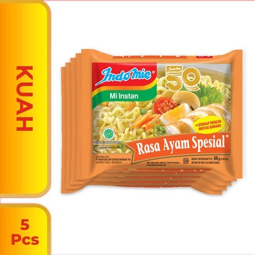 

INDOMIE MI Instan Rasa Ayam Spesial isi 5 pcs