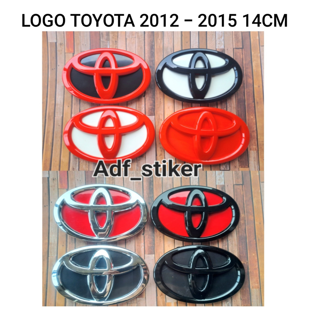 Emblem Logo Toyota avanza 2012 - 2015 14cm / Logo depan avanza grill Logo depan toyota avanza kijang