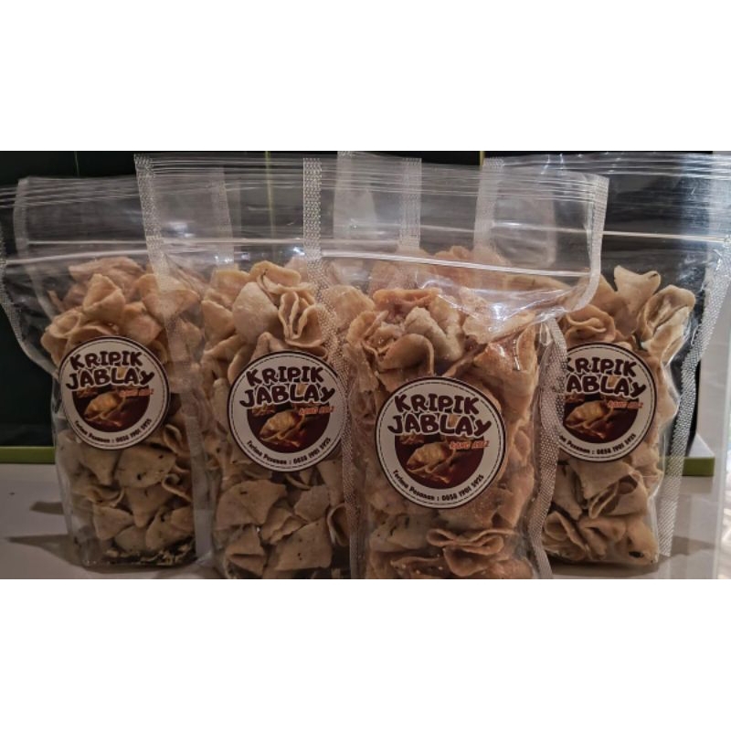 

keripik gurih keripik jabehlay daun jeruk rasa original