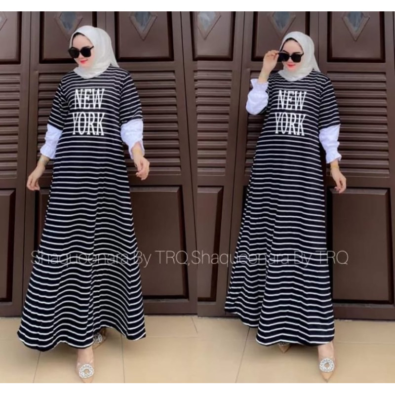 Maxi Dress NY By Shaquenara TRQ (Baru)