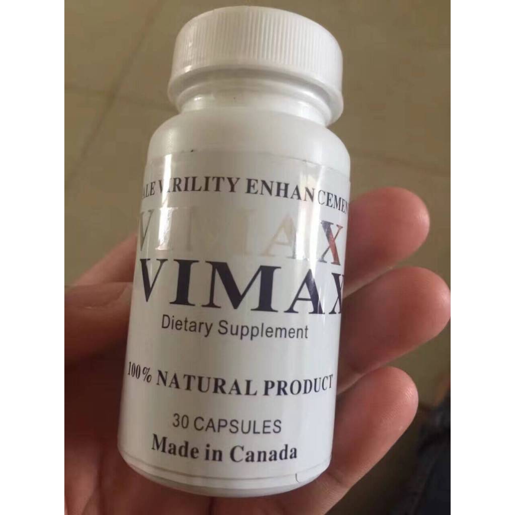 VIMAX Canada Original 🇨🇦 100% Asli Bercode Valid Obat Herbal Pria Pembesar Alat Vital Alami