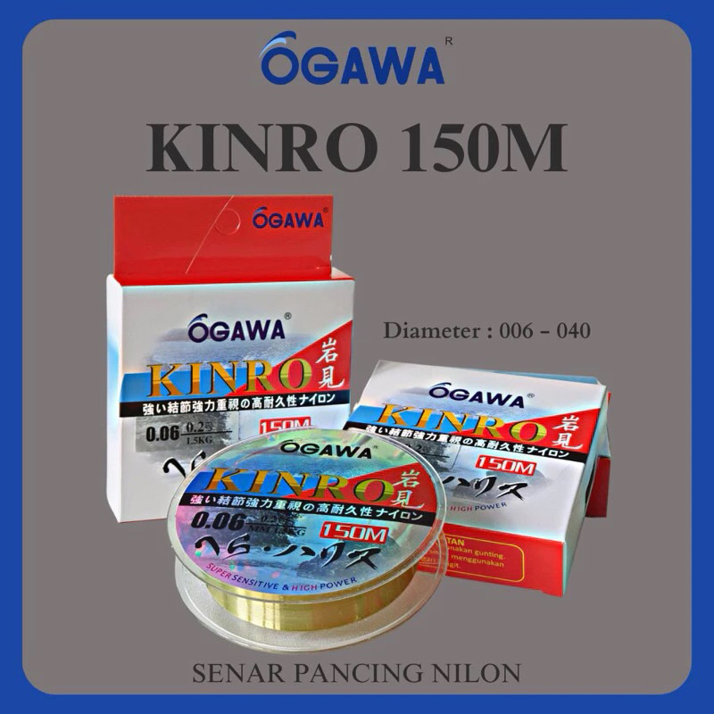 Senar Pancing Ogawa Kinro 150 Meter