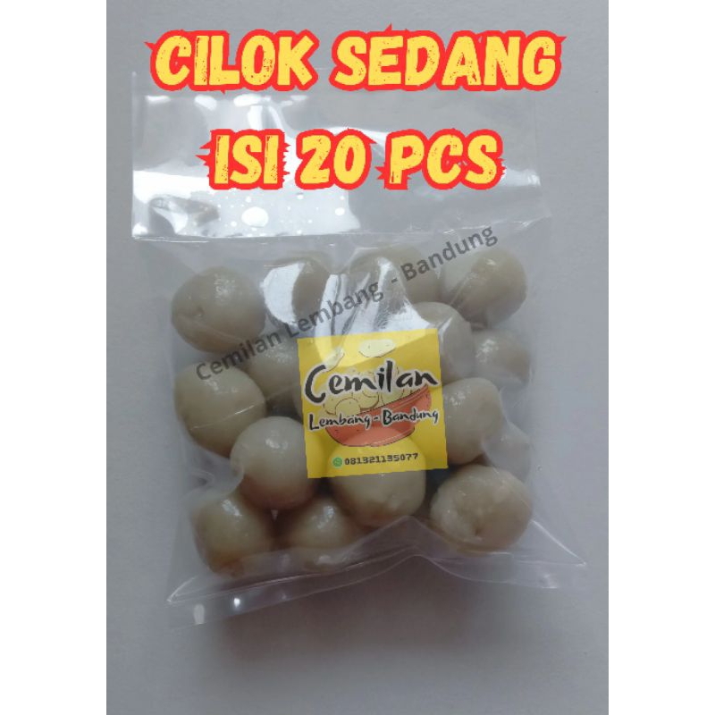 

Cilok isi / Cilok Bandung / Cilok isi gajih ukuran sedang