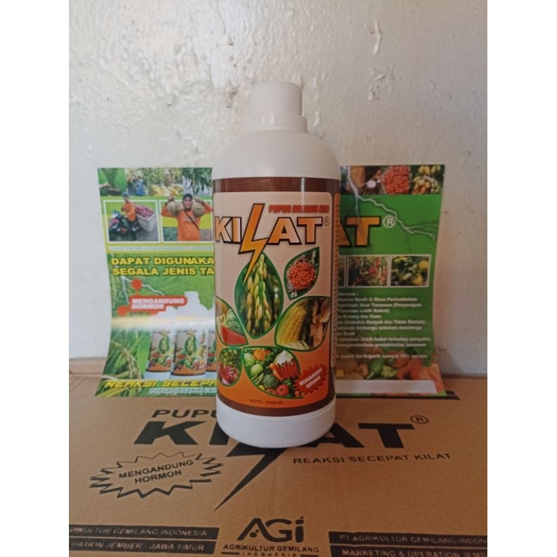 Pupuk kilat - Pupuk cair organik cair kilat 1000ml (1lter) asli original