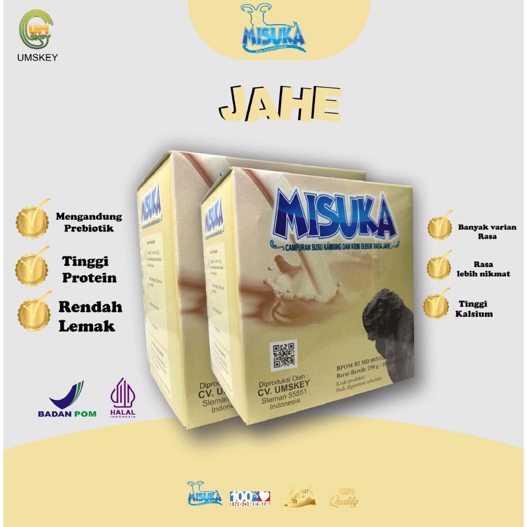 Susu Kambing Bubuk MISUKA JAHE