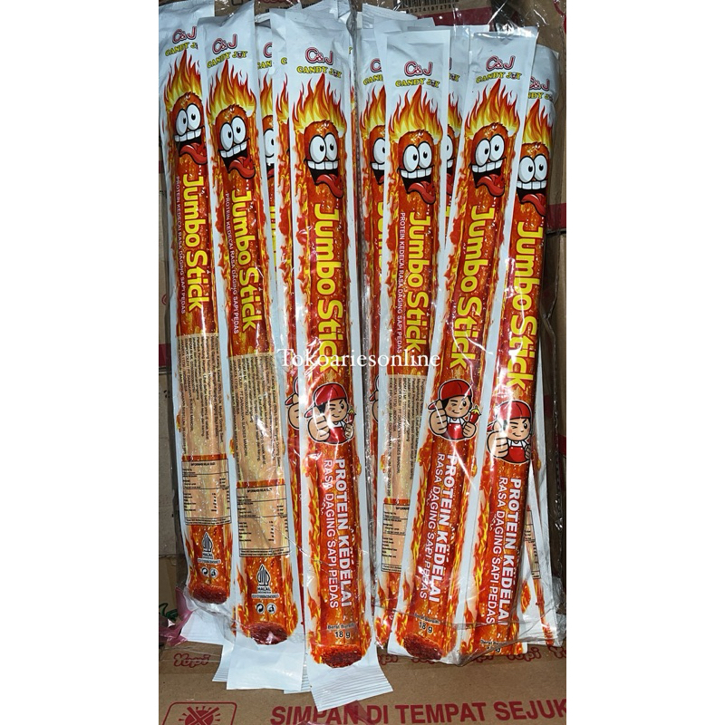 

READY STOCK!! OMG LATIAO ISI 20pcs, C&J Yummy Stick, JUMBO STICK, Chewy Stick, Small stick dan Mini noodle stick Lianggui Latiao Sticky bean OMG/ strips/ Hot Spicy Latiao isi 20pcs