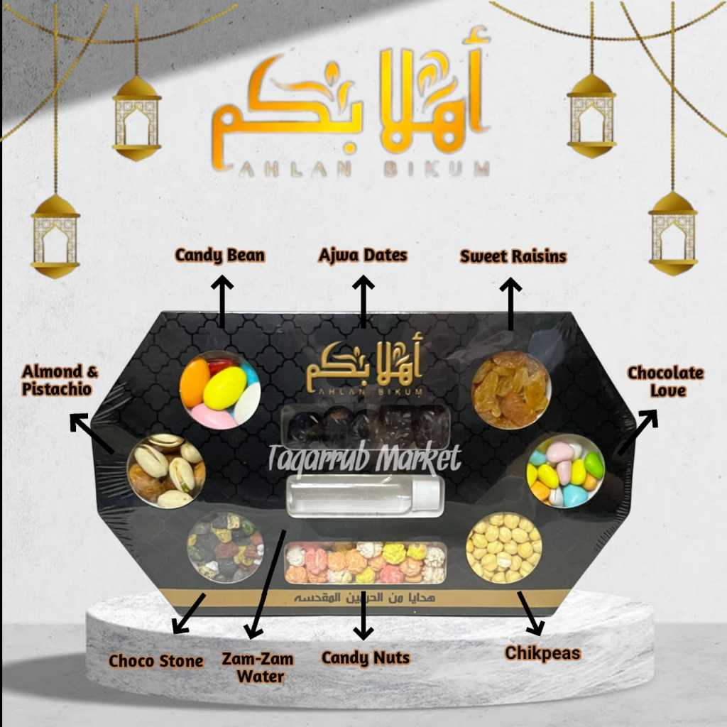 

Paket Hampers Oleh-Oleh Haji & Umroh AHLAN BIKUM / Paket Ramadhan Lebaran / Premium Gift