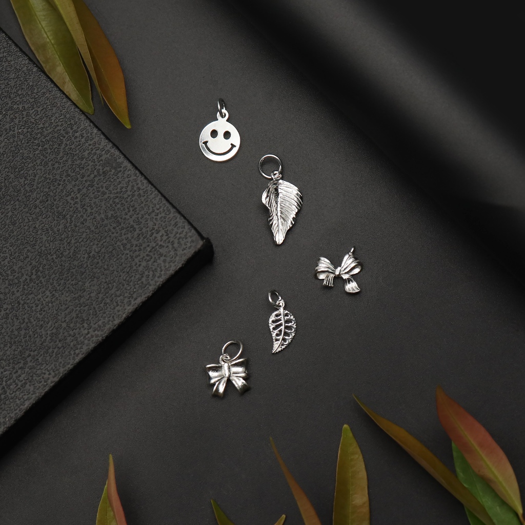 Exclusive Charm Bahan Perak 925 Charm Gelang / Kalung | Charm Bandul Bahan Perak 925 Asli | Exclusiv