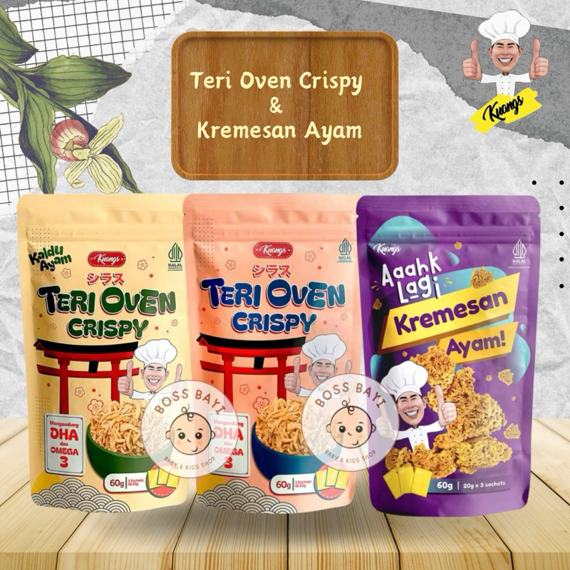 

KUANGS - Teri Oven Crispy | Kremesan Ayam