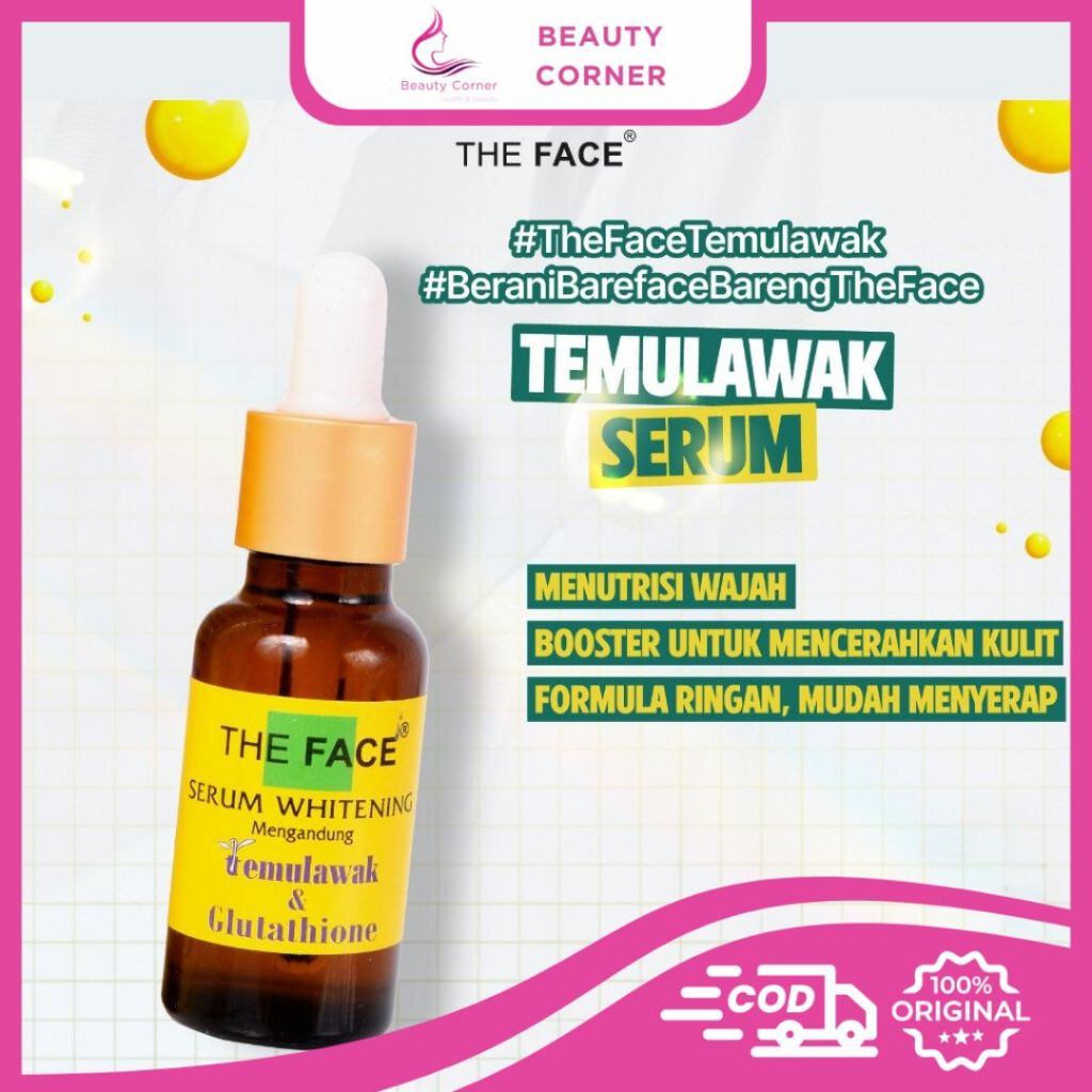 The Face New Temulawak Serum Whitening - 20ml