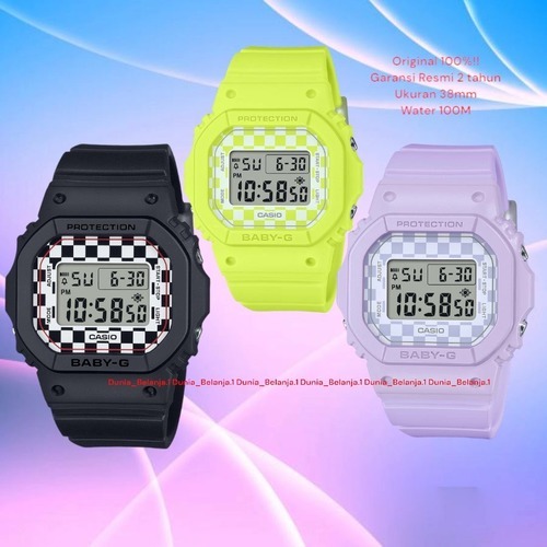 Original 100%  Jam Tangan Wanita Casio Baby-G BGD-565GS-1DR BGD-565GS-6DR BGD-565GS-9DR BGD565 Garan