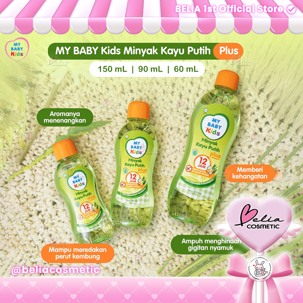 ❤ BELIA ❤ MY BABY Kids Minyak Kayu Putih Plus 12 Jam | Melindungi anak dari gigitan nyamuk with Citr