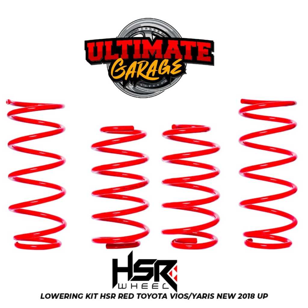 Per Ceper HSR Spring Mobil Vios/Yaris Lowering Kit HSR