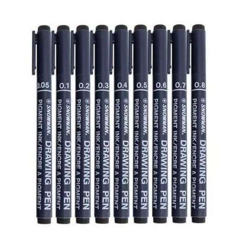 

Balpoin snowman drawing pen