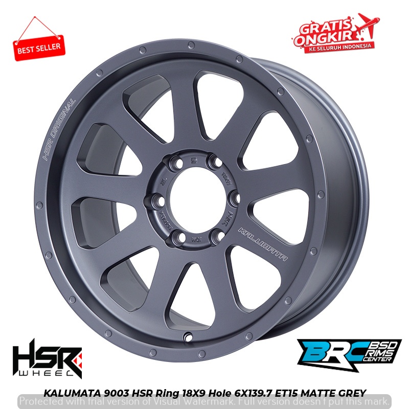 VELG MOBIL HSR KALUMATA R18 COCOK UNTUK FORD EVEREST ISUZU DMAX PANTHER NEW NISSAN TERRANO