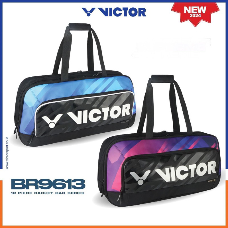 Tas Raket Badminton Victor BR 9613 BR9613 Original