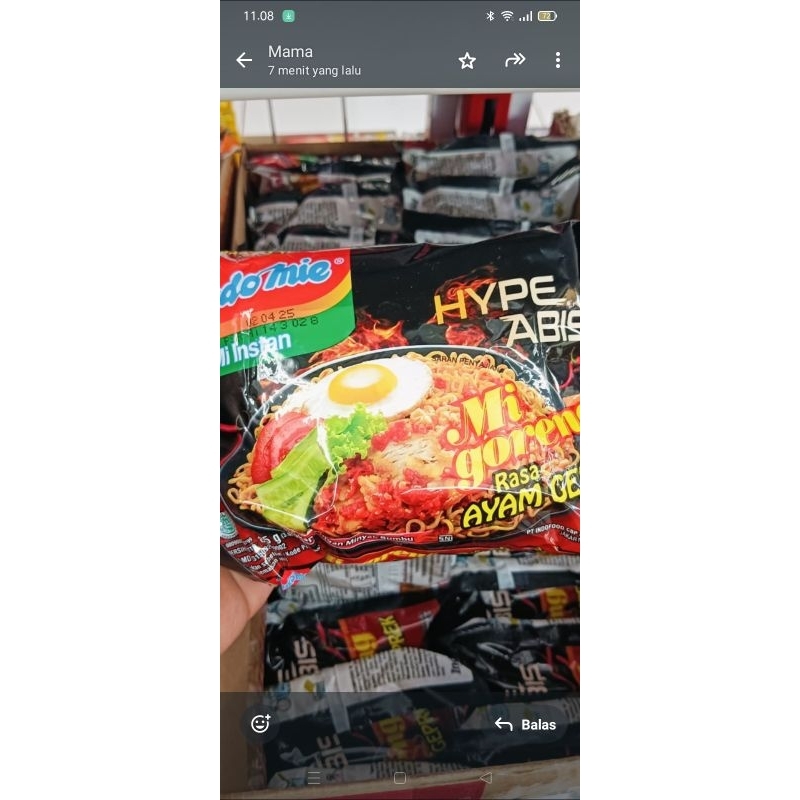 

Indomie goreng geprek hybe abis
